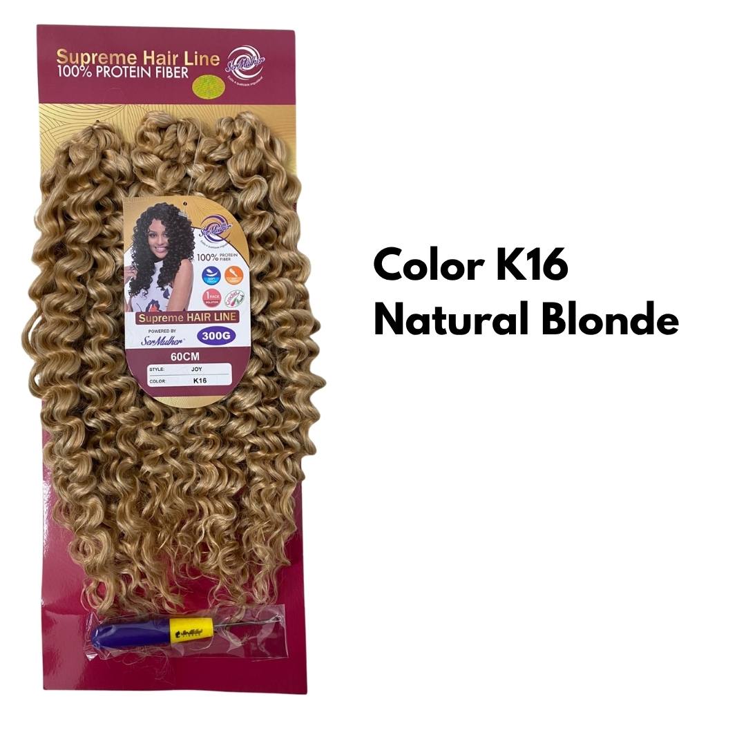 JOY – Extension Crochet Braids in Bioproteina – capelli Ricci 300g