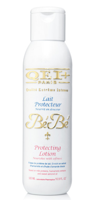 QEI+ Baby Body Milk - Sweet Almond Protecting Cleansing Milk 500ML - 16.9 Fl. Oz