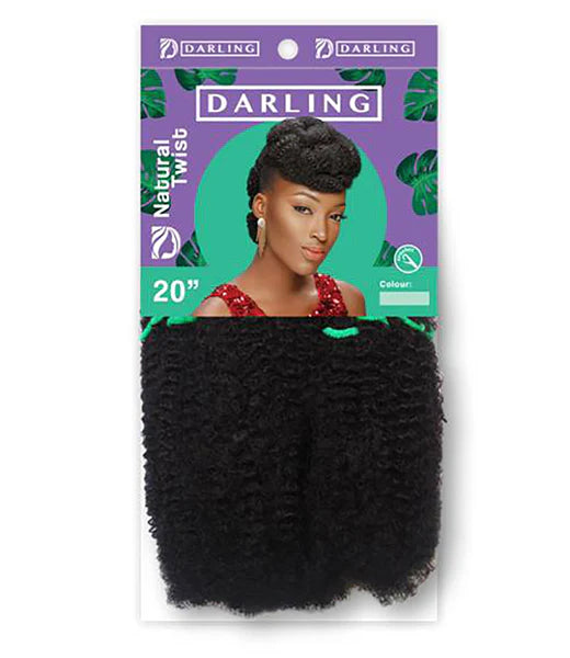 Darling Natural kinky Twist 20"