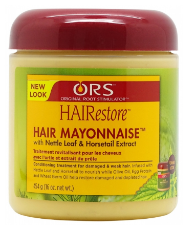 ORS HAIRestore Hair Mayonnaise with Nettle Leaf and Horsetail Extract (16.0 oz) 454g