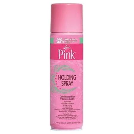 Lusters Pink Holding Spray gel. Sunscreen touchable firm hold 326 g