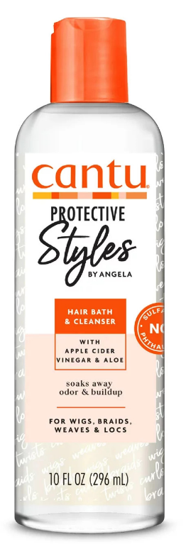 Cantu Protective Styles Hair Bath and Cleanser By Angela For Weaving and Natural Hair 296ml