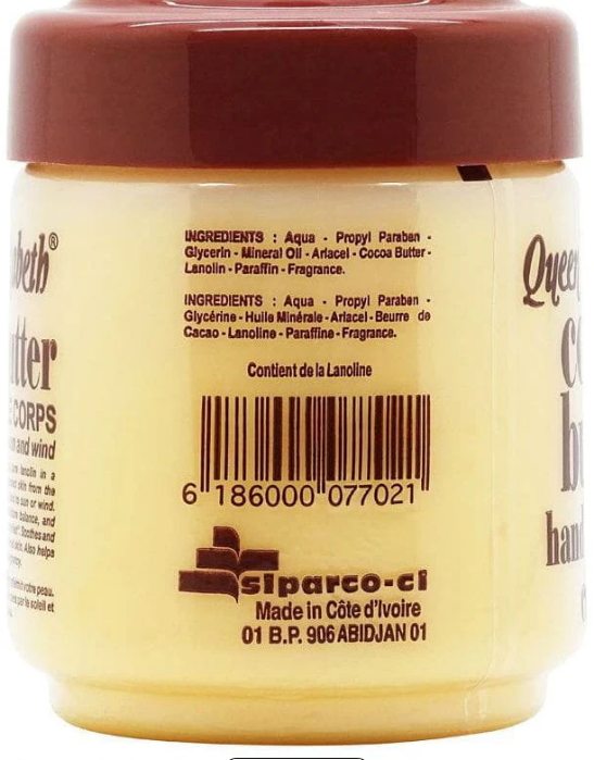 Queen Elisabeth Coco butter hand and body cream 500ml