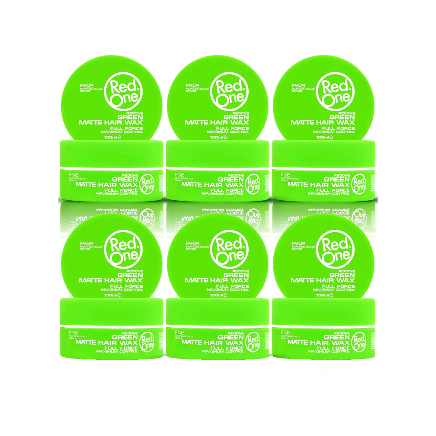 REDONE GREEN MATTE HAIR WAX FULL FORCE 6x150ml