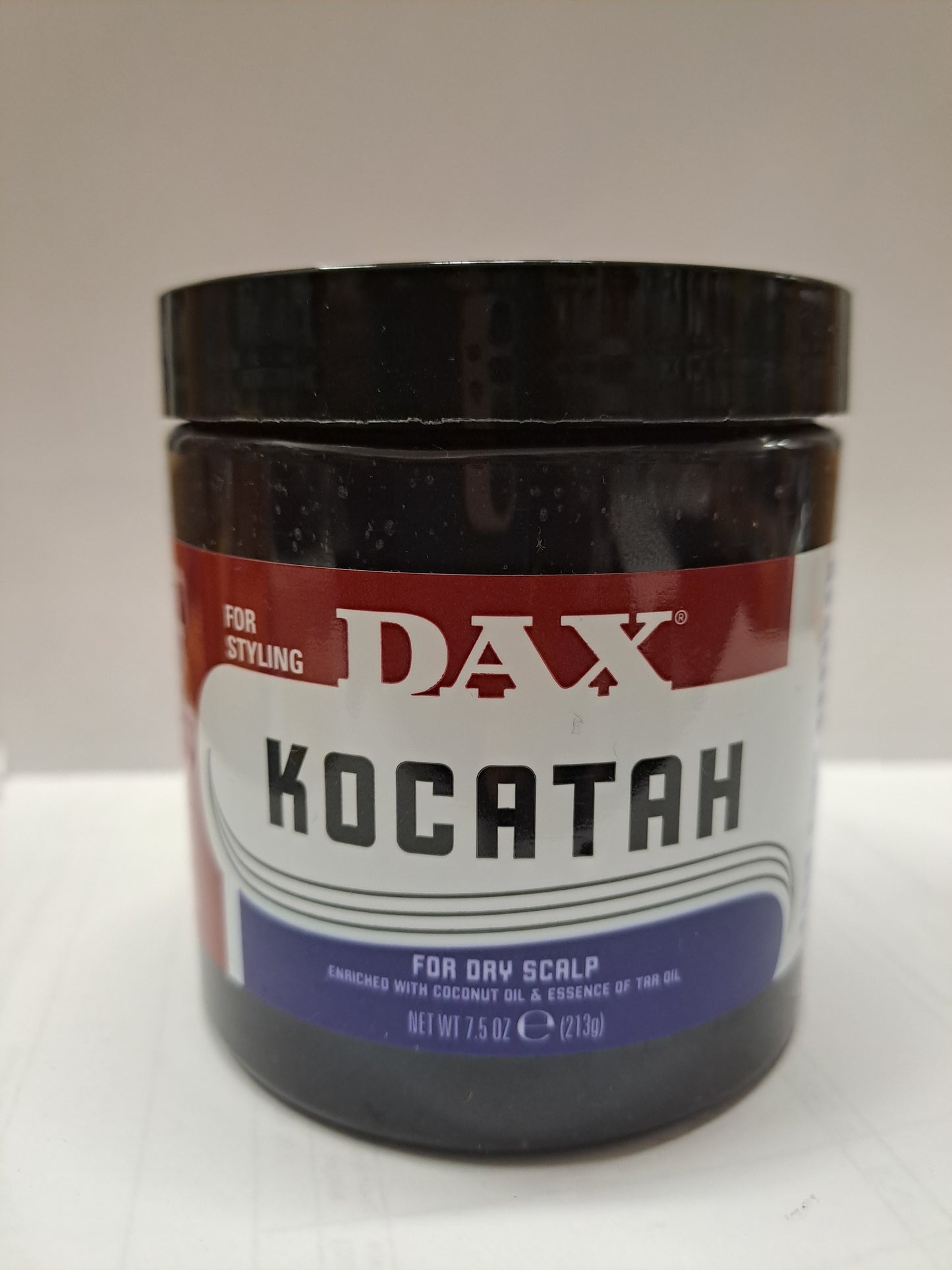 DAX Coconut Oil & Tar Oil KOCATAH DRY SCALP RELIEF 7.5 oz Black