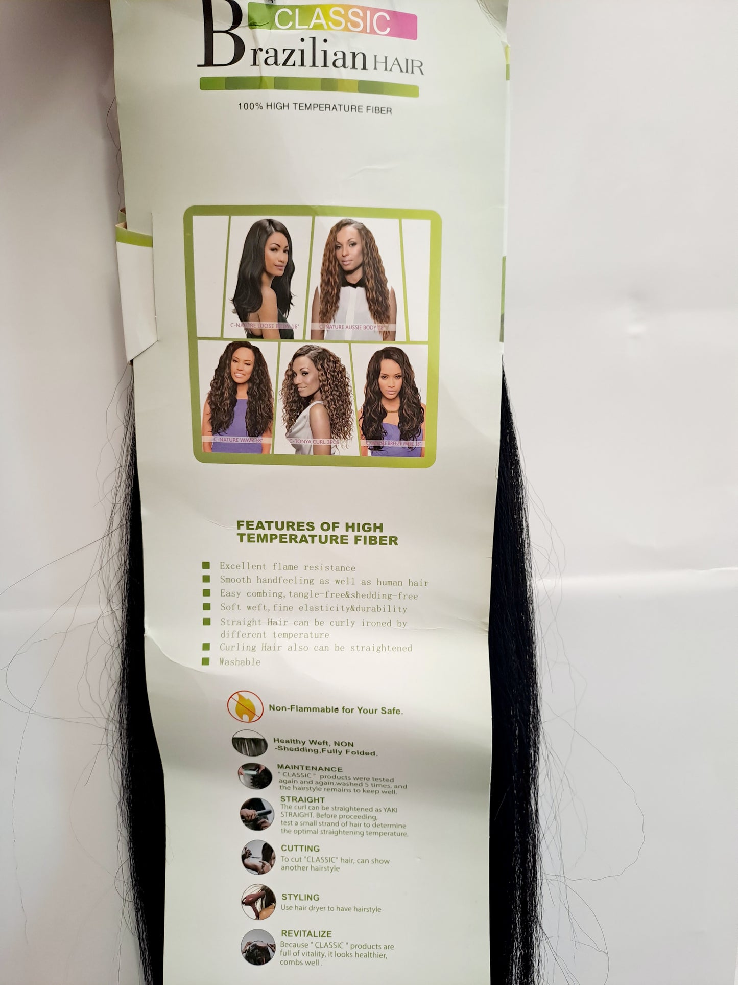Classic Brazilian Hair 24 "