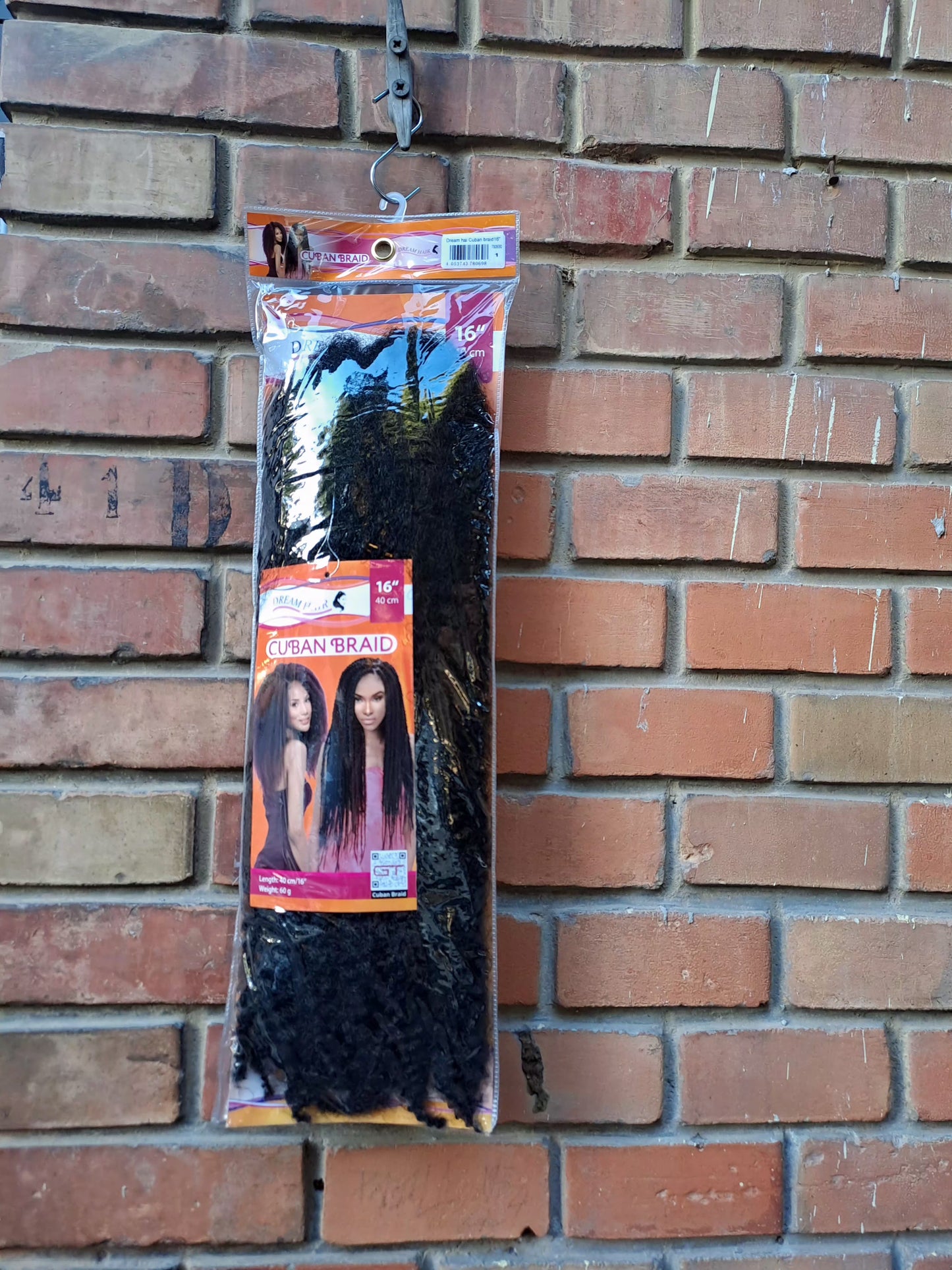 Cuban Braid Synthetic Hair 16"/40Cm 60g