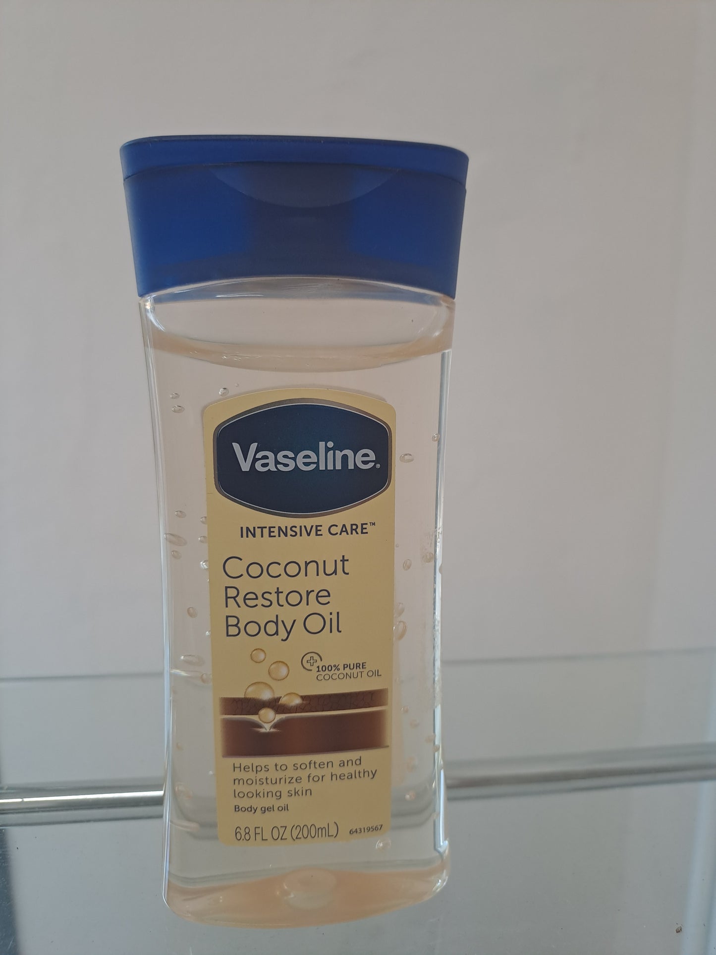 Vaseline Intensive Care Coconut Restore Body Oil. 200ml. 100% pure coconut oil