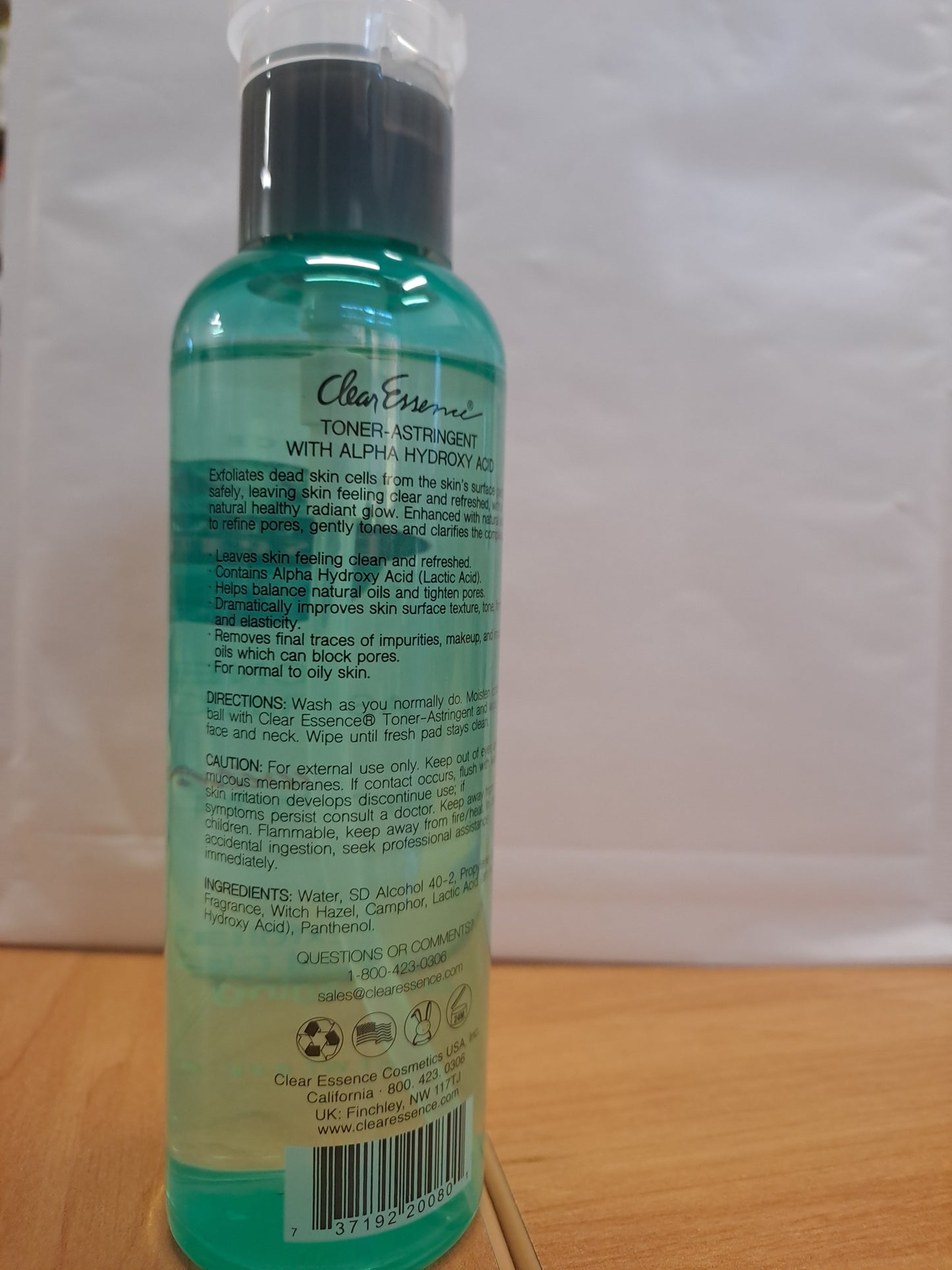 CLEAR ESSENCE TONER ASTRIGENT 236ml