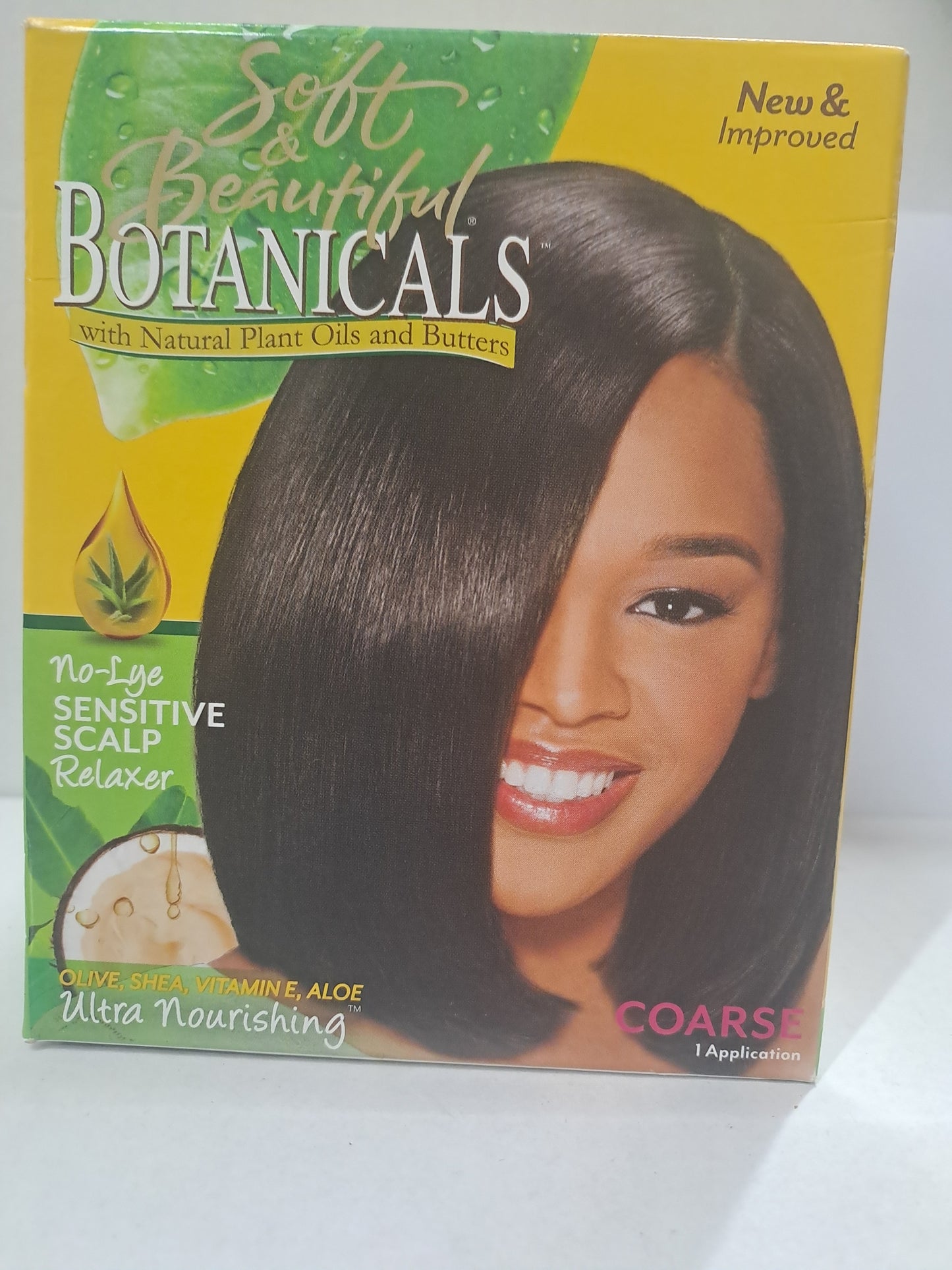 Soft And Beautiful Botanicals With Natural Plant And Butters Relaxer Kit Super