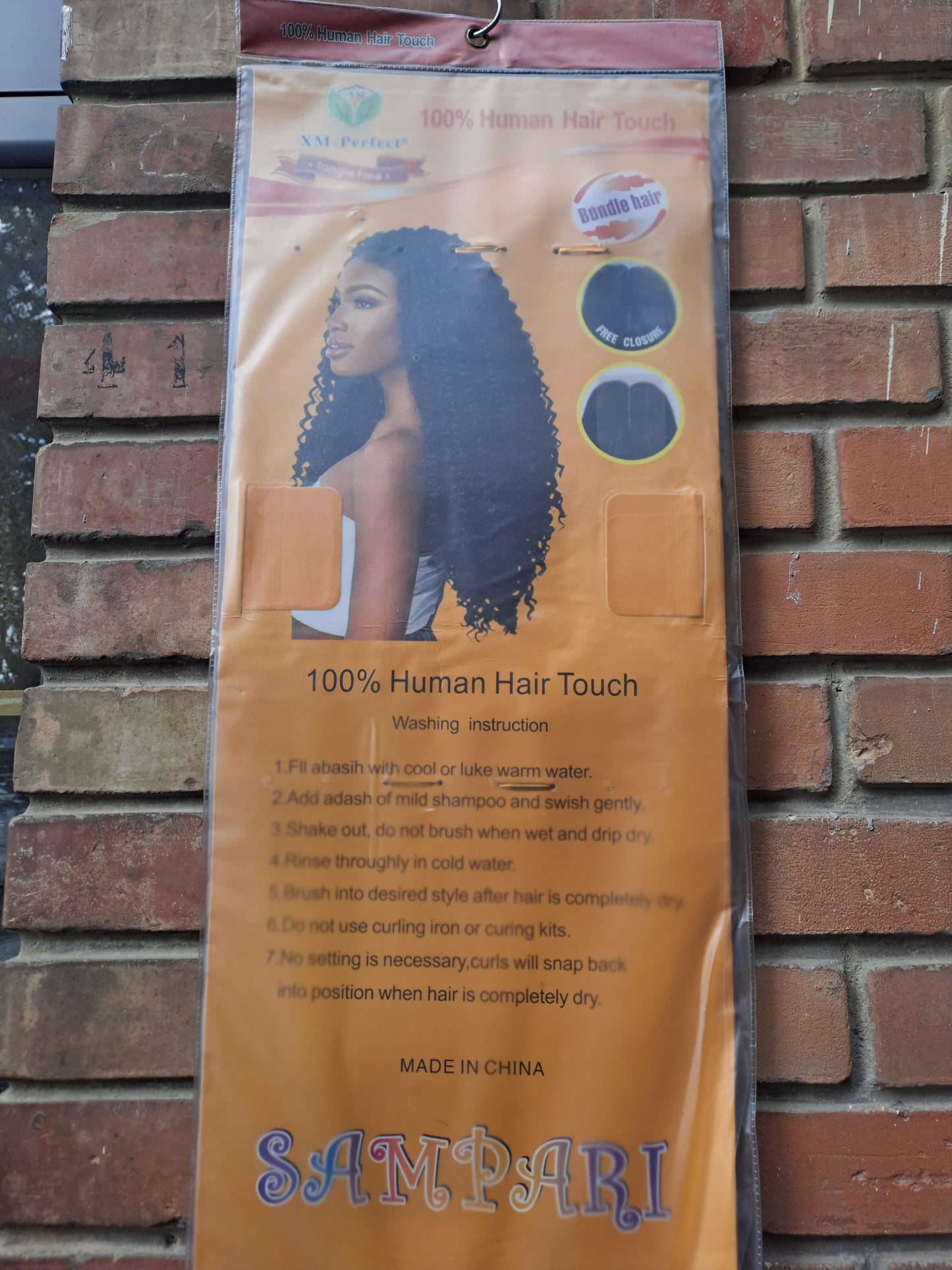 Ocean Curl + Closure 1 T 30 pics 8 x 14 inches WEAVON EXTENSION