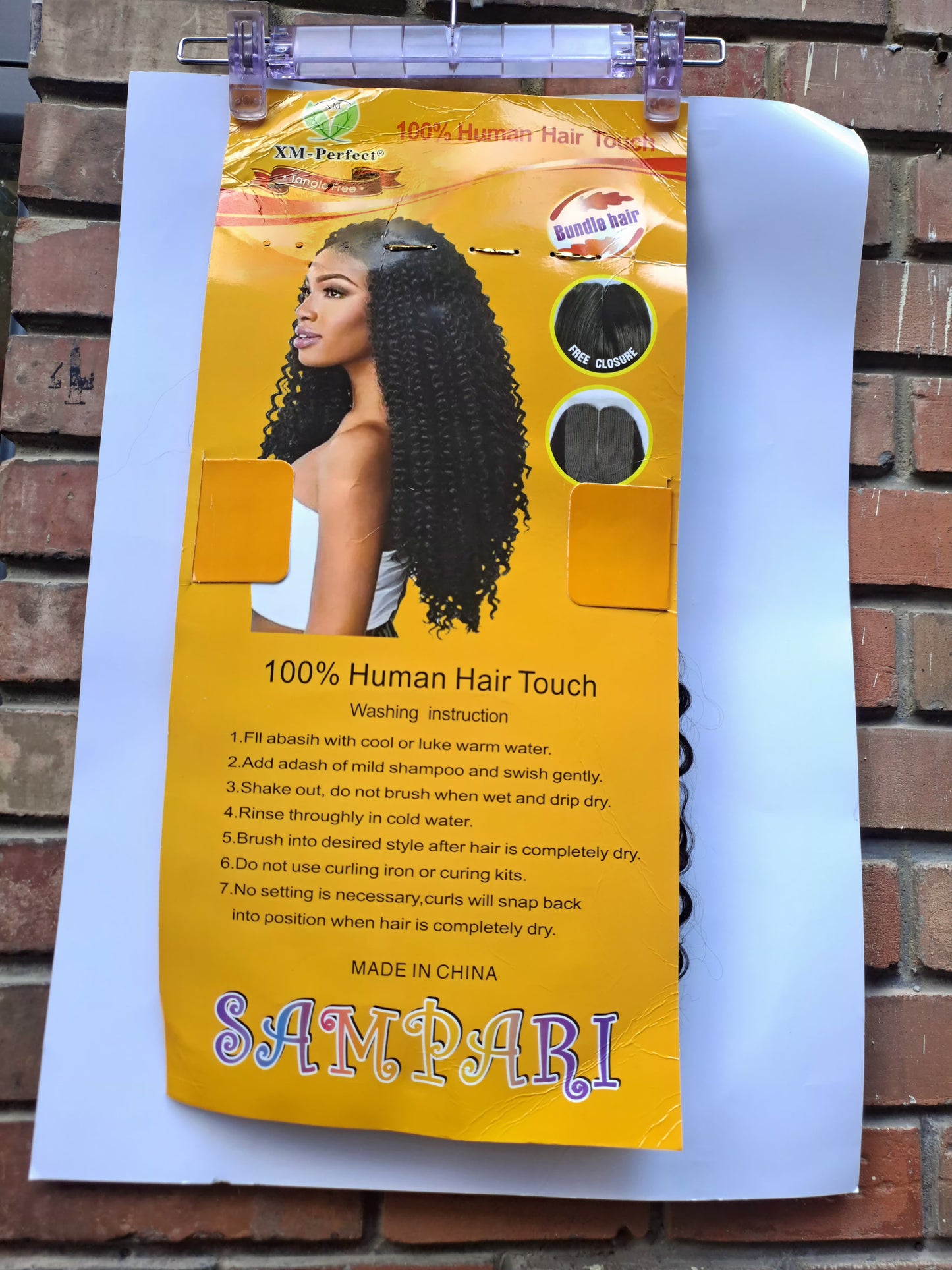 EVA CURL WITH CLOSURE 1B 1-18", 2-16", CLOSURE 16"