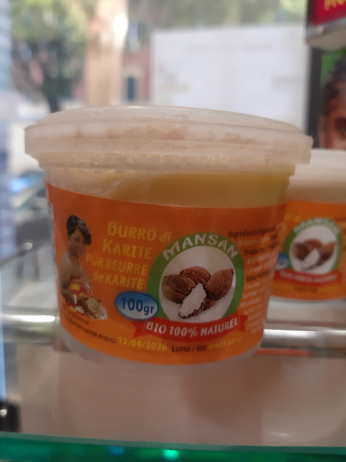 Burro di Karite Mansan 100% 100g
