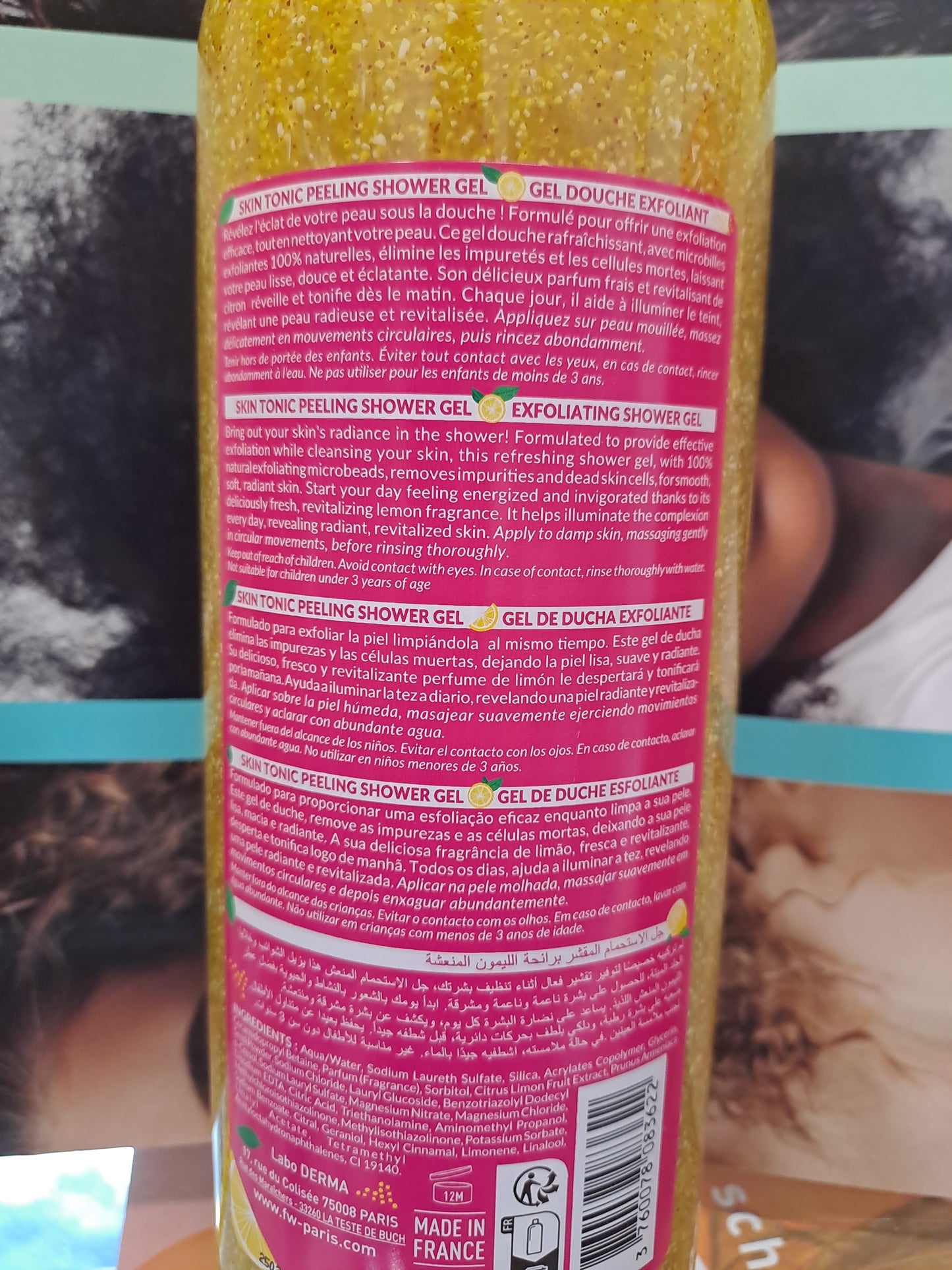 Fair & White So Lemon Exfoliating Shower Gel 940 ml / 31.8 fl.oz