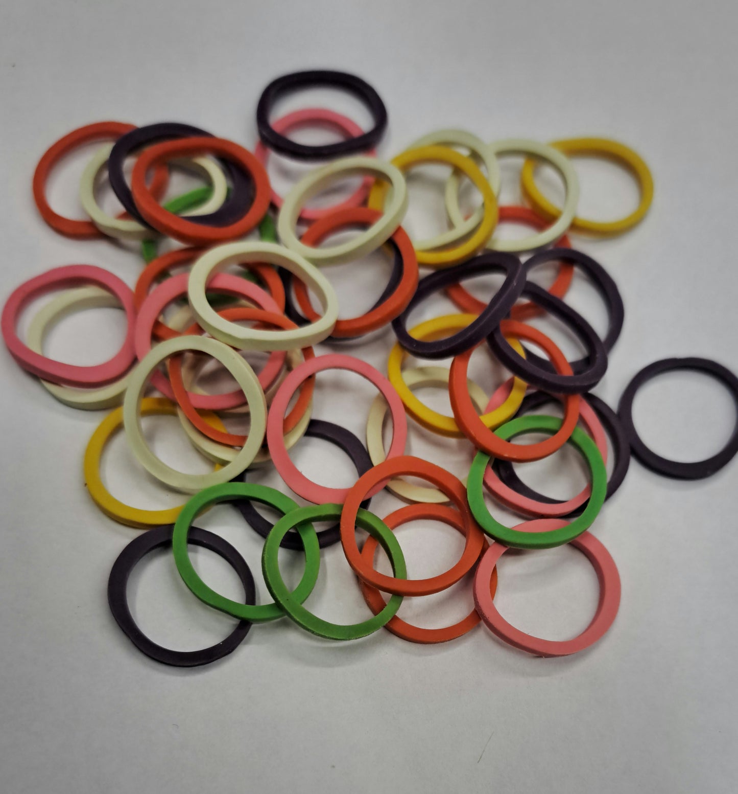 Elasticini colorati per treccine e dreadlocks