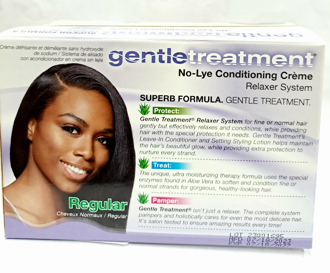 Gentletreatment No-Lye Conditioning Creme Relaxer Regular