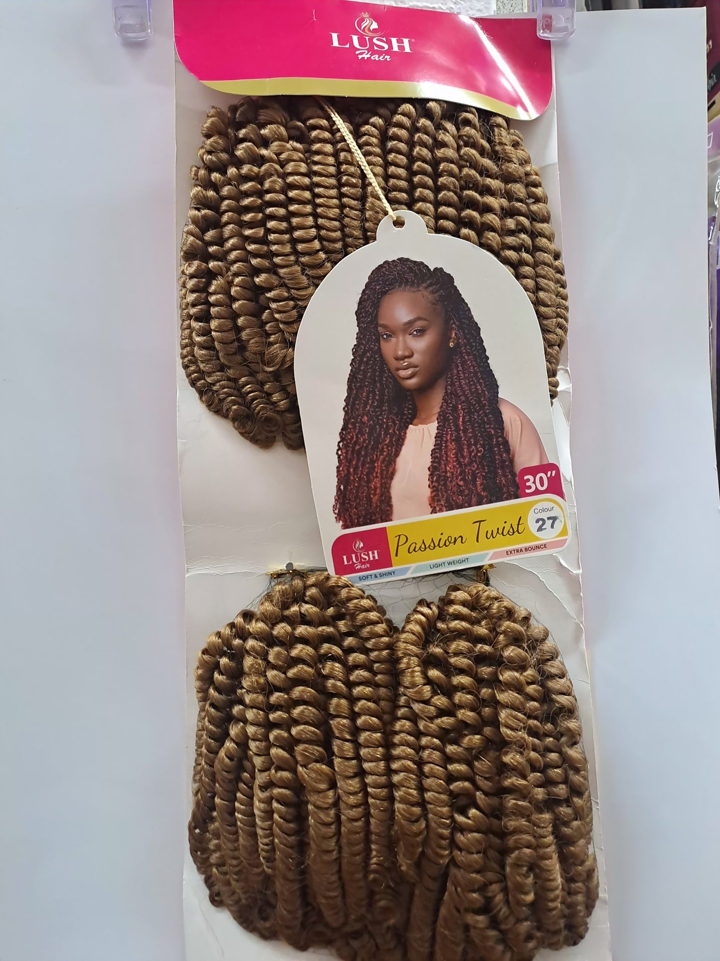 LUSH Passion Twist crochet and attachment 240g 30cm
