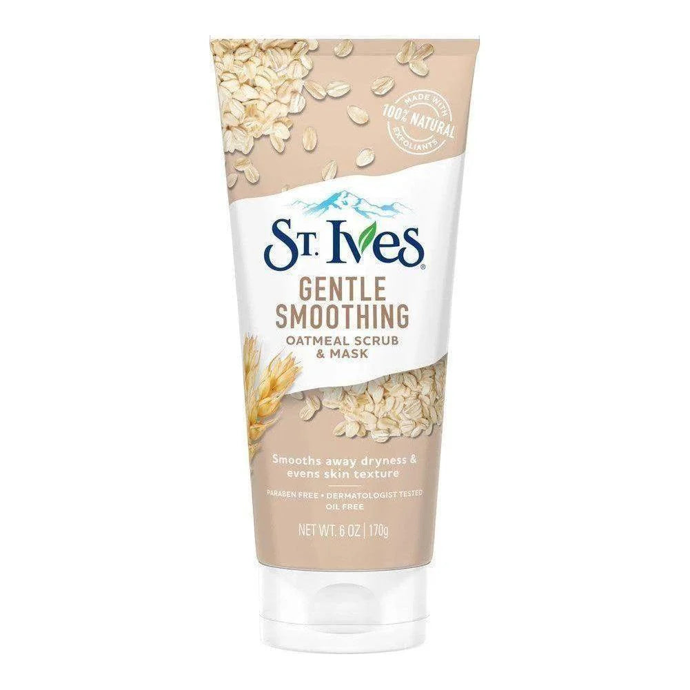 St Ives Gentle Smoothing Oatmeal Scrub & Mask 6 Oz 170g