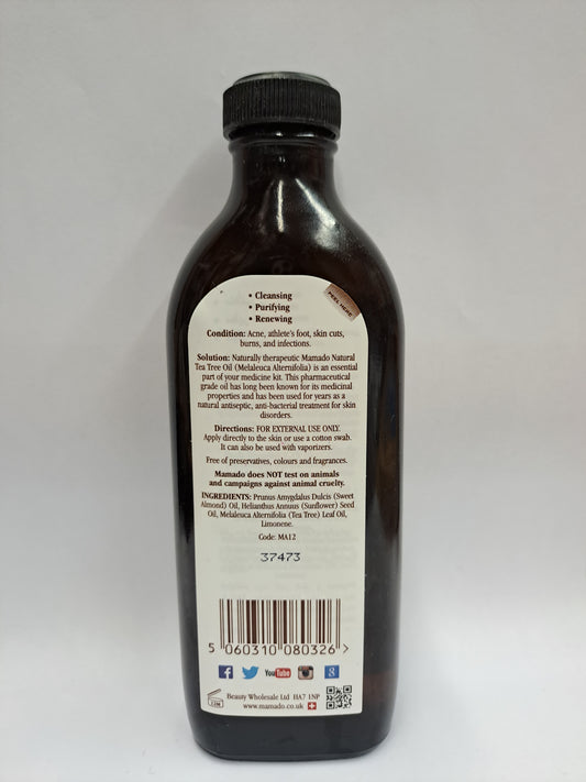 Mando Natural Tea Tree Oil. 150ml