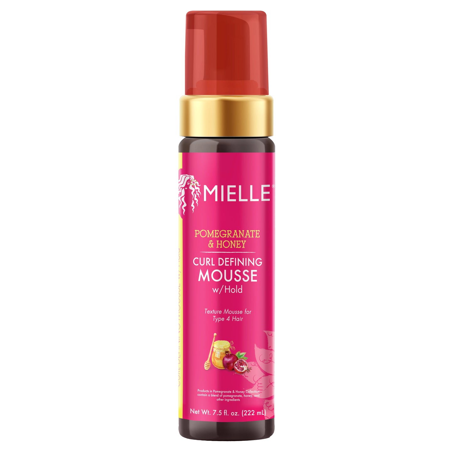 Mielle Pomegranate & Honey Curl Defining Mousse with Hold 222ml 7.5 fl.oz