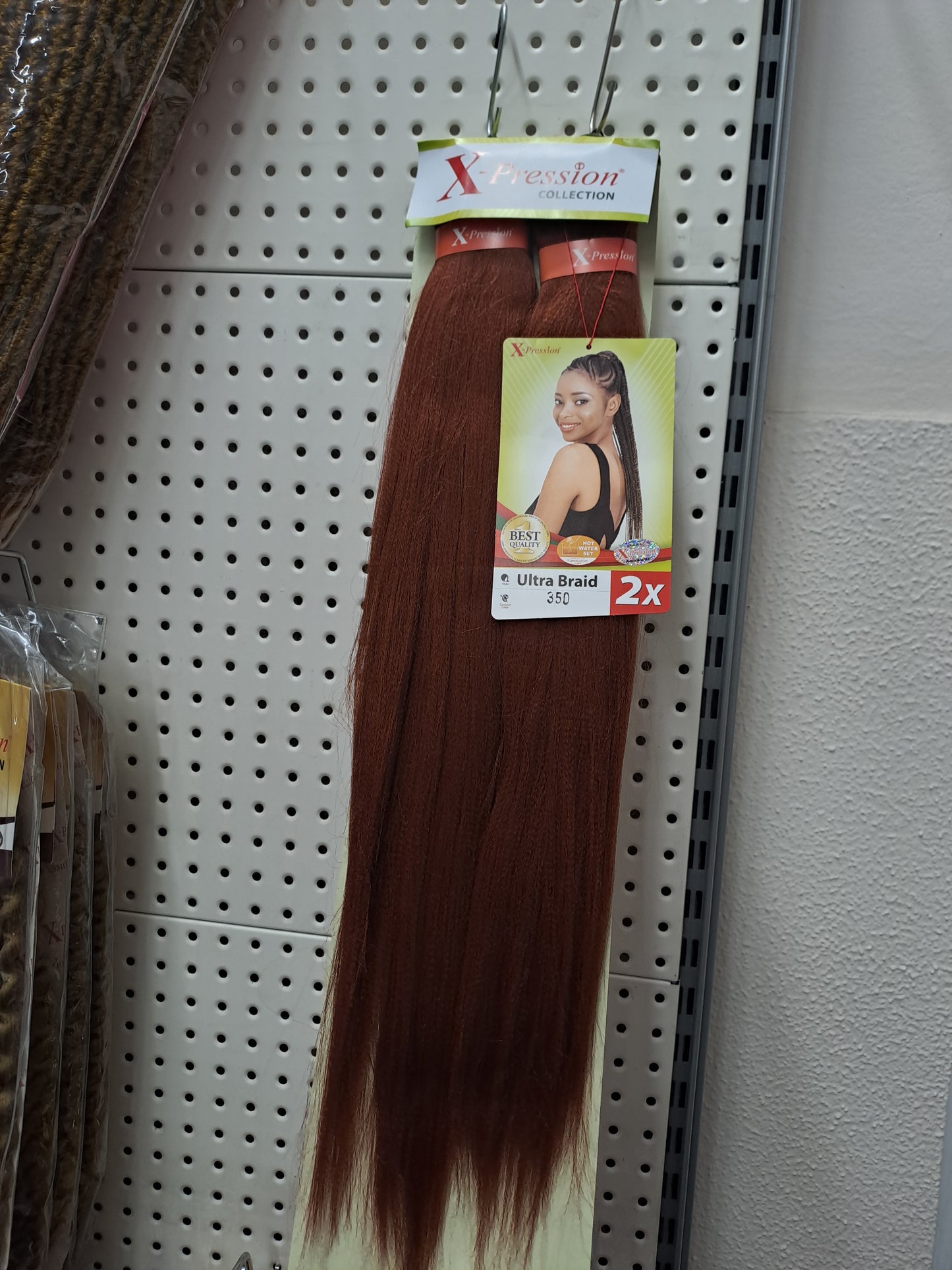 X pression Ultra Braid Extension Capelli Treccine braids Kanekalon Pre-stretched 160g  2 X 46''