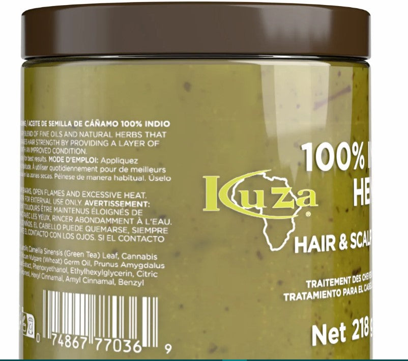 Kuza Indian  Hair  food & and Scalp Treatment, 218g 7 Oz