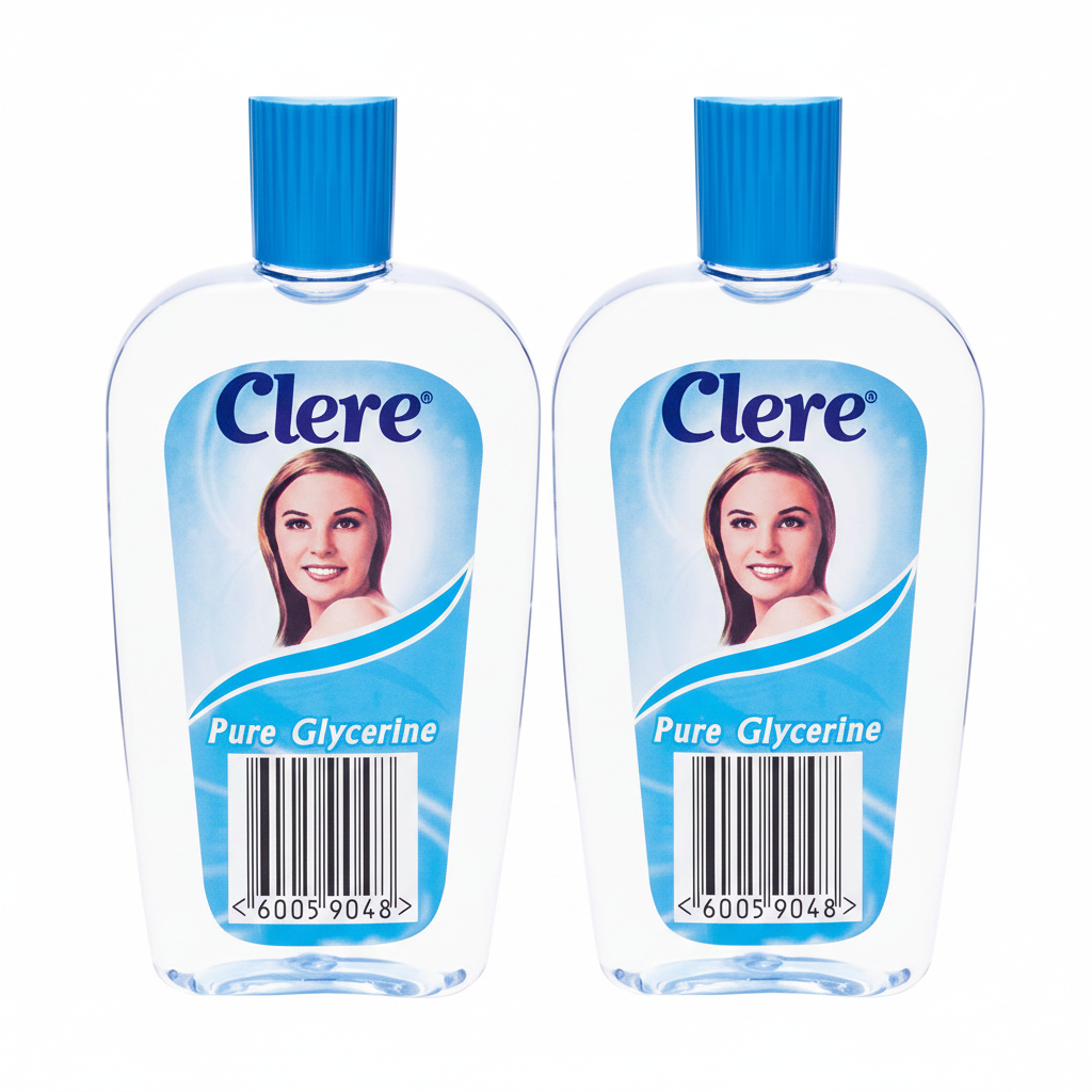 2x Clere Pure Glycerine