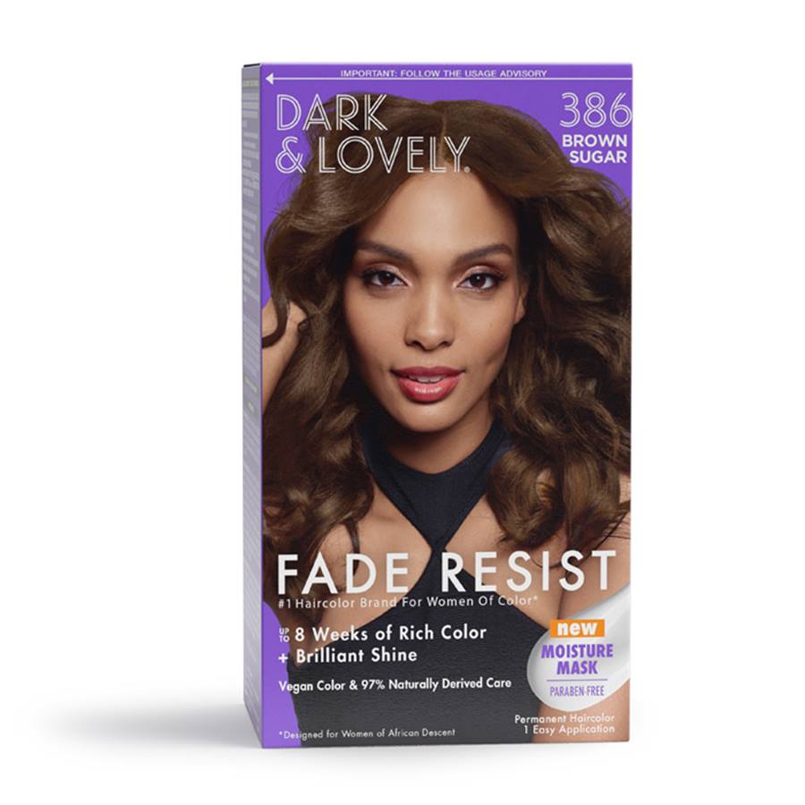 Dark and Lovely Fade Resist, Rich Conditioning Color - Brown Sugar 386