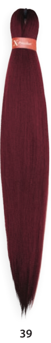 Xpression Hair Extension Braids Braids Kanekalon Pre-stretched 160 g 46''