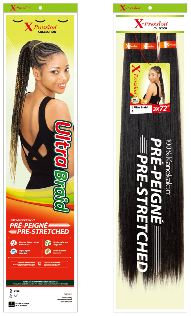 X-Pression - Pre-Stretched 3x 72  240g