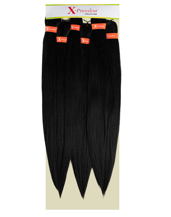 X-Pression Ultra Braid XXL 270g 6x 52" Original Extension Capelli Treccine braids Kanekalon Prestretched