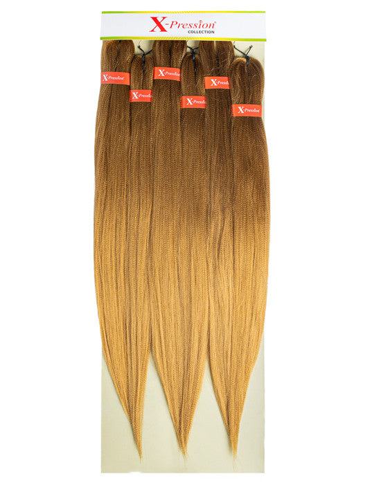 X-Pression Original  Ultra Braid XXL  3 PACCHI  270g 6x 52" Extension Capelli Treccine braids Kanekalon Prestretched  270g 6x 52"