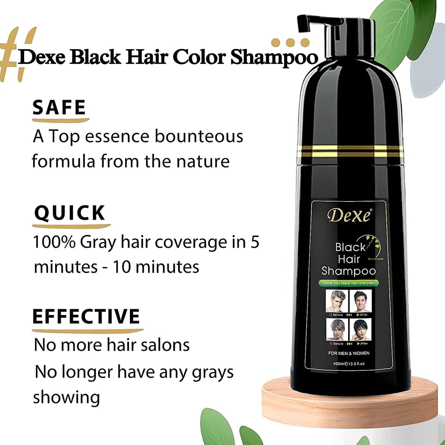 Dexe Black Hair Shampoo Classic 400 ml