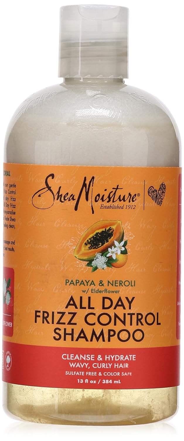 Shea Moisture Papaya & Neroli All Day Frizz Control Shampoo 384ml