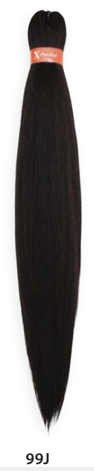 Xpression Hair Extension Braids Braids Kanekalon Pre-stretched 160 g 46''