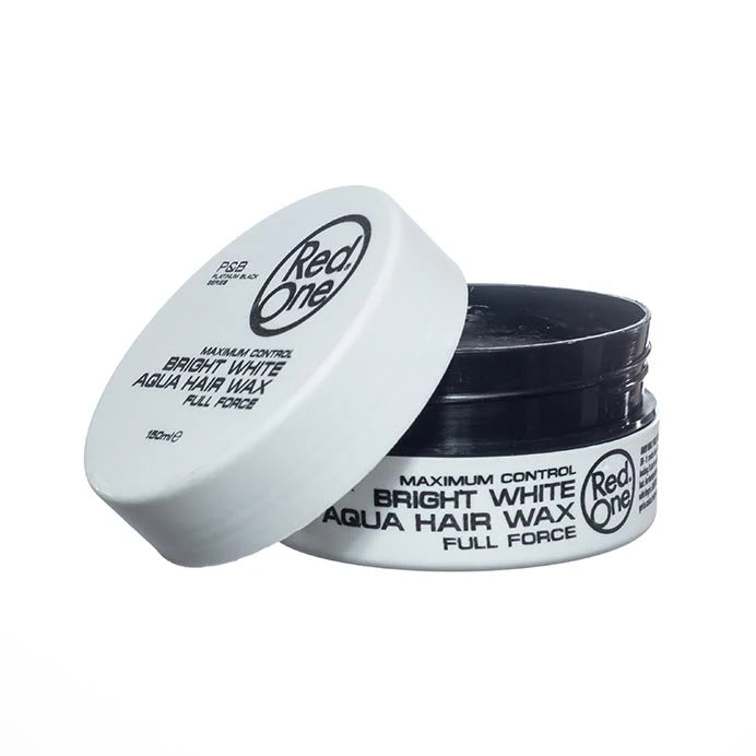 RED ONE BRIGHT WHITE AQUA HAIR WAX FULL FORCE CERA PER CAPELLI 150 ML