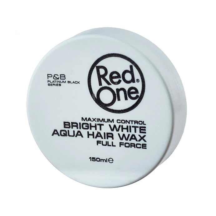 RED ONE BRIGHT WHITE AQUA HAIR WAX FULL FORCE CERA PER CAPELLI 150 ML