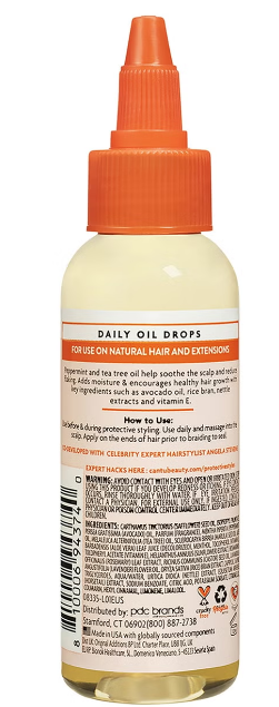 Cantu Protective Styles Daily Oil Drops with Tea Tree Oil 59ml