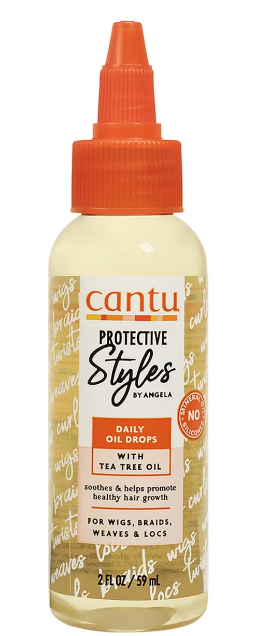 Cantu Protective Styles Daily Oil Drops with Tea Tree Oil 59ml