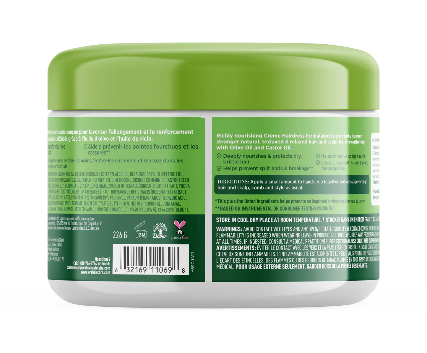 ORS Olive Oil Fortifying Creme Hair Dress for Strengthening 226g  (8.0 oz)