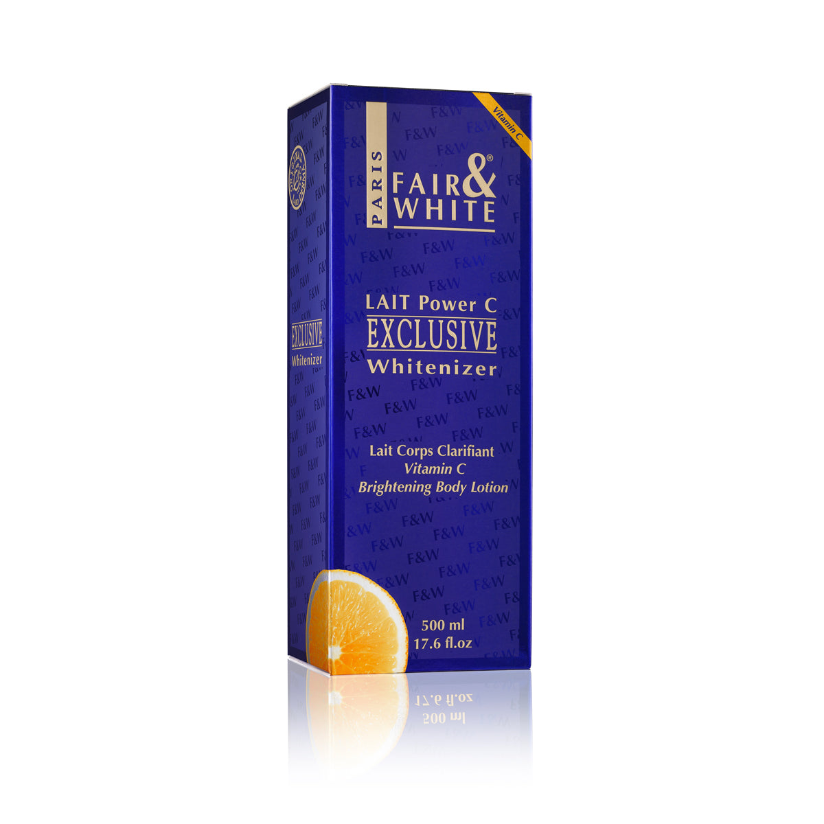 Fair & White Exclusive Brightening body lotion for a radiant skin with Vitamin C 17 fl.oz 500ml