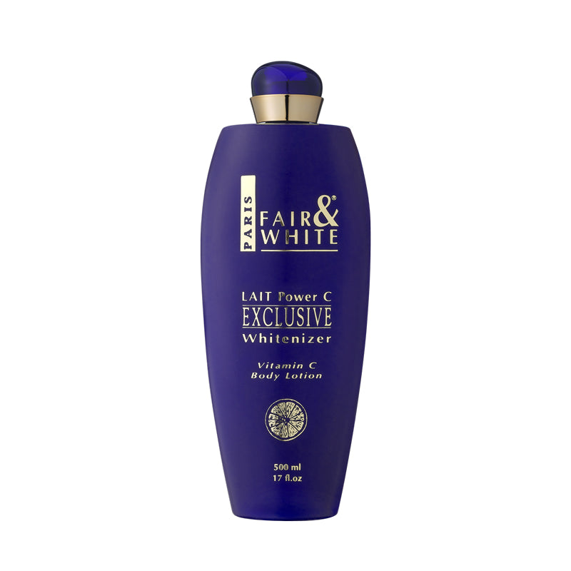 Fair & White Exclusive Brightening body lotion for a radiant skin with Vitamin C 17 fl.oz 500ml