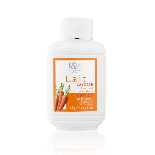Fair and White Body Lotion - Carrot  Original 485 ml . 17 fl.oz