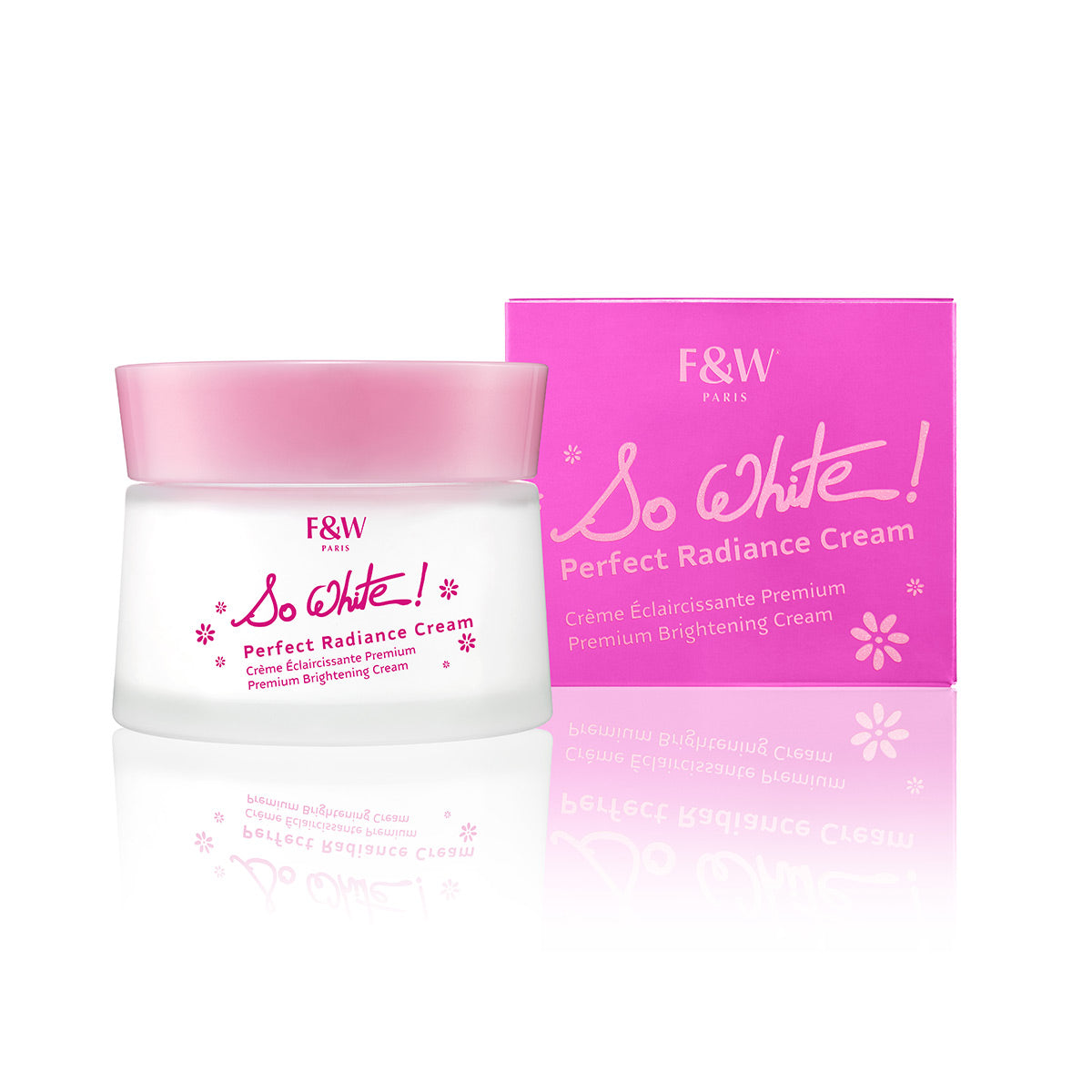 FAIR & WHITE SO WHITE GLOW RADIANCE. Premium Brightening Cream Cream Face & Body | 180ml