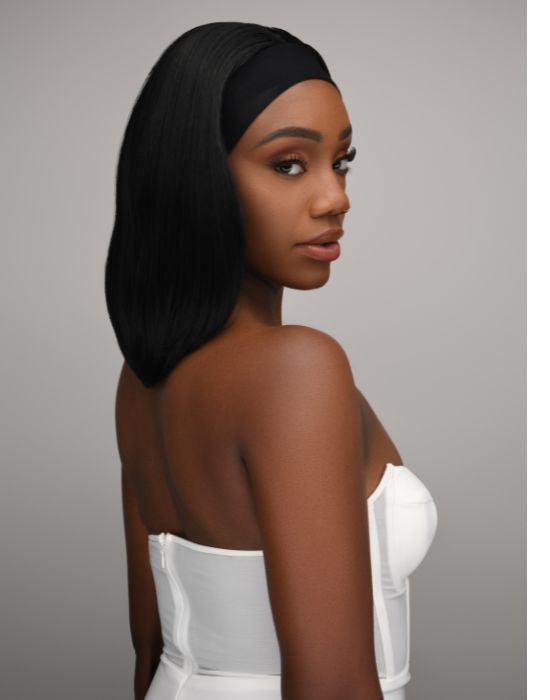 Wig Feme 2-in-1 - Eva 14" Heat resistan up to 180° C 148g color 2 natural black