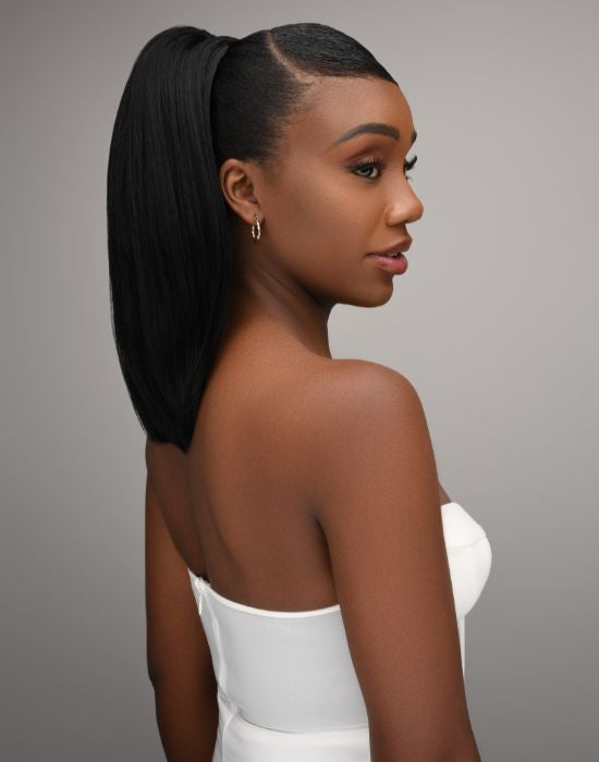 Wig Feme 2-in-1 - Eva 14" Heat resistan up to 180° C 148g color 2 natural black