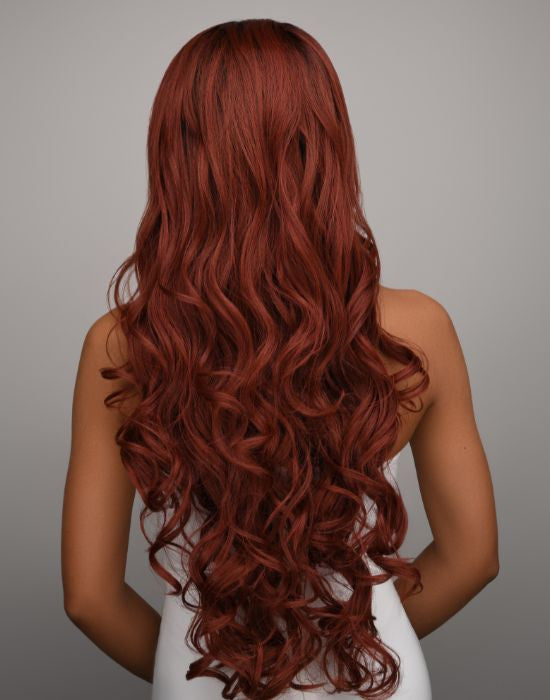 WIG Feme 2-in-1 - Raven 28" Heat resistant up to 180° C 266g color 2 natural  black