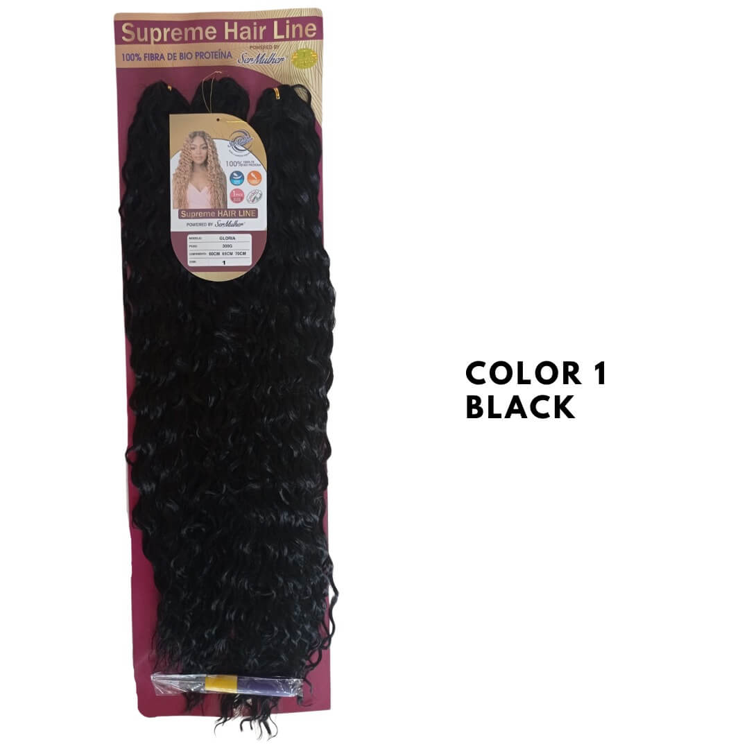 GLORIA – Extension Crochet Braids in Bioproteina – capelli ondulati 300g