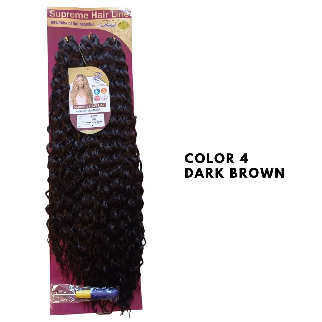 GLORIA – Extension Crochet Braids in Bioproteina – capelli ondulati 300g
