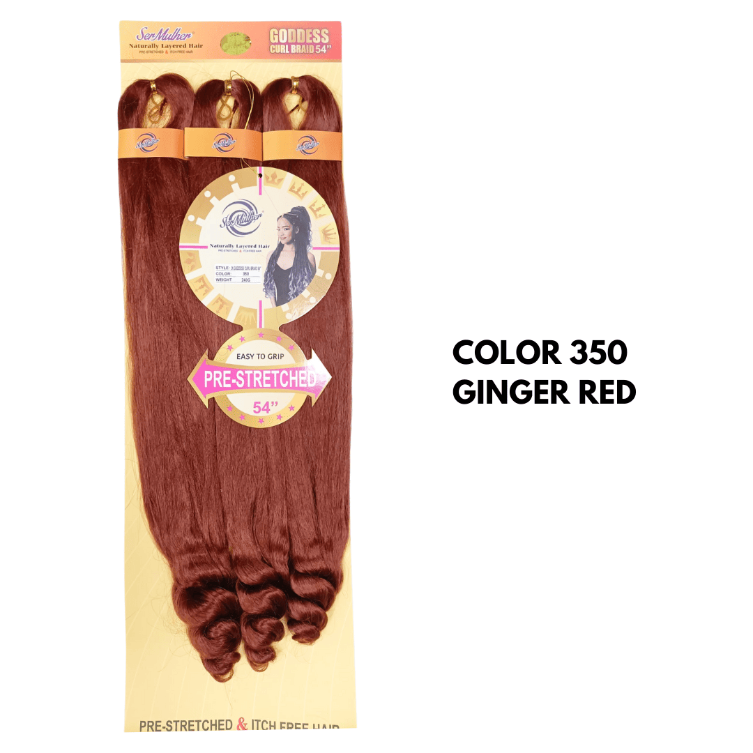 GODDESS CURL BRAID – Extension per treccine afro 70CM, 240GR